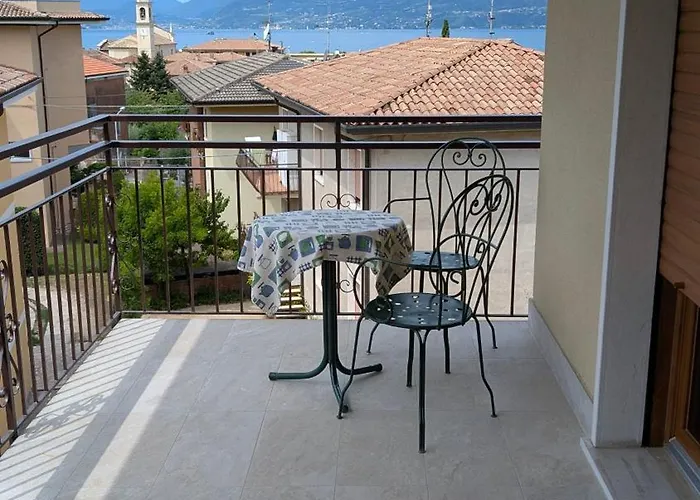 With Great Views On Garda *