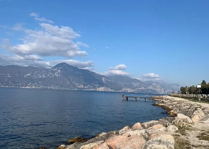 With Great Views On Garda *