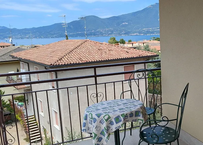 With Great Views On Garda Apartment