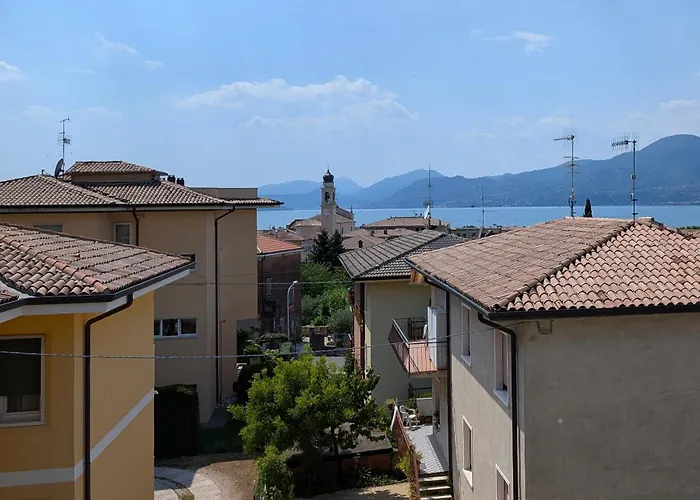 With Great Views On Garda *